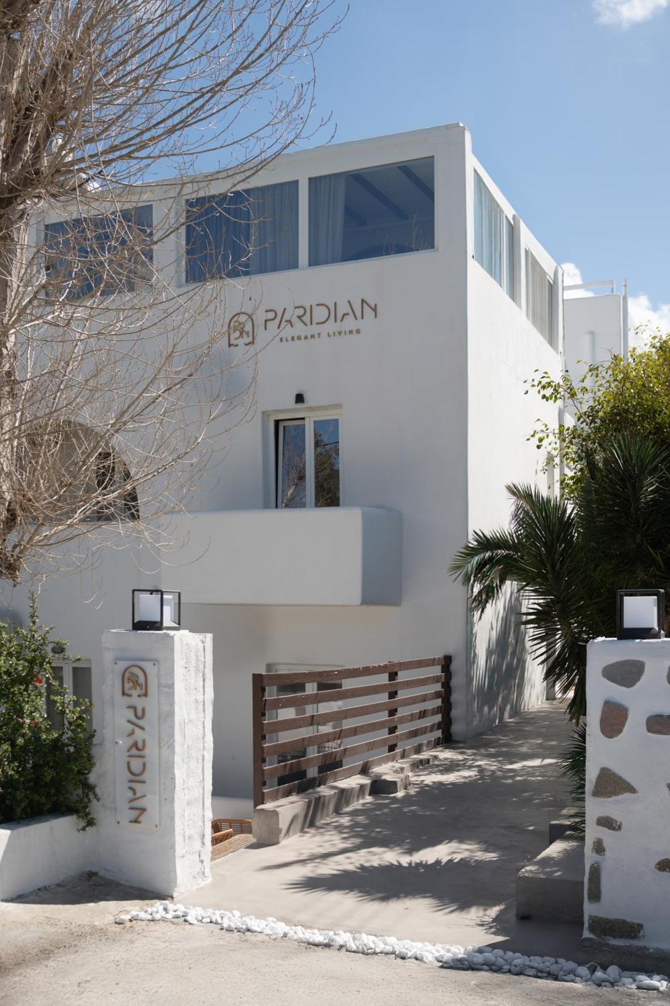 Hotel Paridian Elegant Living à Páros Extérieur photo